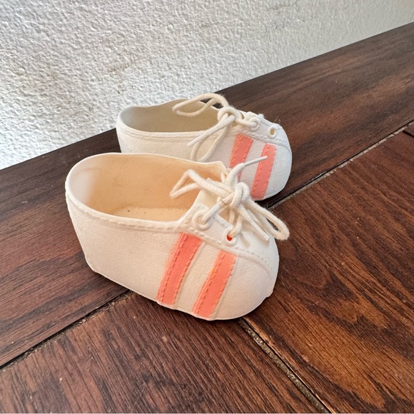 Other - Vintage Cabbage Patch Kids Doll White Pink Tennis Shoes CPK